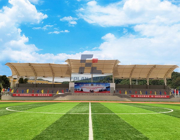 玉溪警校看臺及網球場